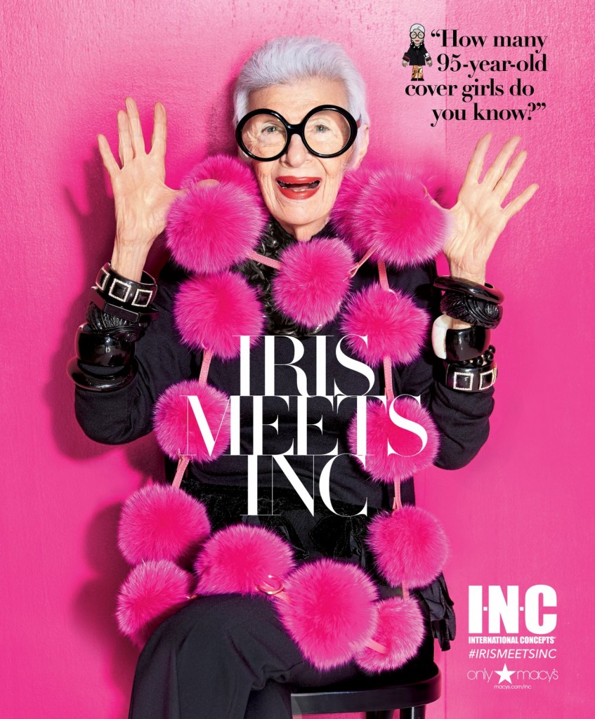 I.N.C International Concepts Launches Fall 2016 Campaign and Iris Apfel Emoji Keyboard at Macy’s