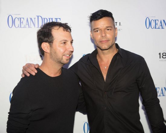 “Ocean Drive Magazine and Ricky Martin honor Hurricane Victims in Puerto Rico at October Issue Debut at Wall at W South Beach”