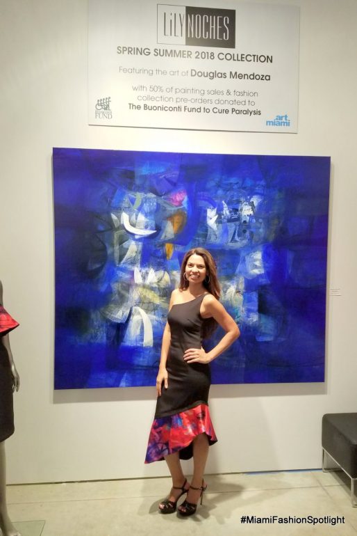 Art Miami sees Lily Noches launch her Spring Summer 2018 Collection at Art Basel 2017