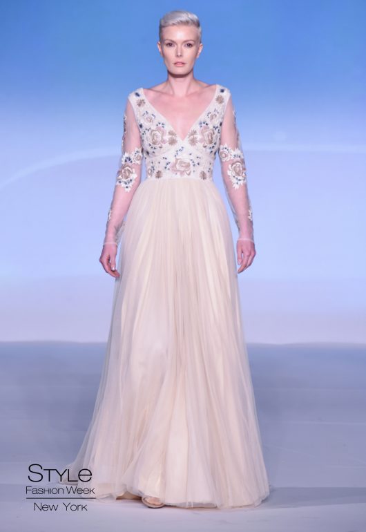 Style Fashion Week: Carmen Marc Valvo & Lotus Threads showcased FW’18 Bridal Collections during NYFW
