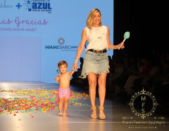 Hijos de Celebridades Latinas Caminan La Pasarela del Miami Fashion Week Con ‘La Inclusión está de Moda’ de Pamela de Haro