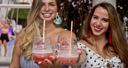The brand of tequila ‘Jose Cuervo’ celebrates the launch of the new ‘Golden Rosé Margarita’ at Delano Hotel, South Beach