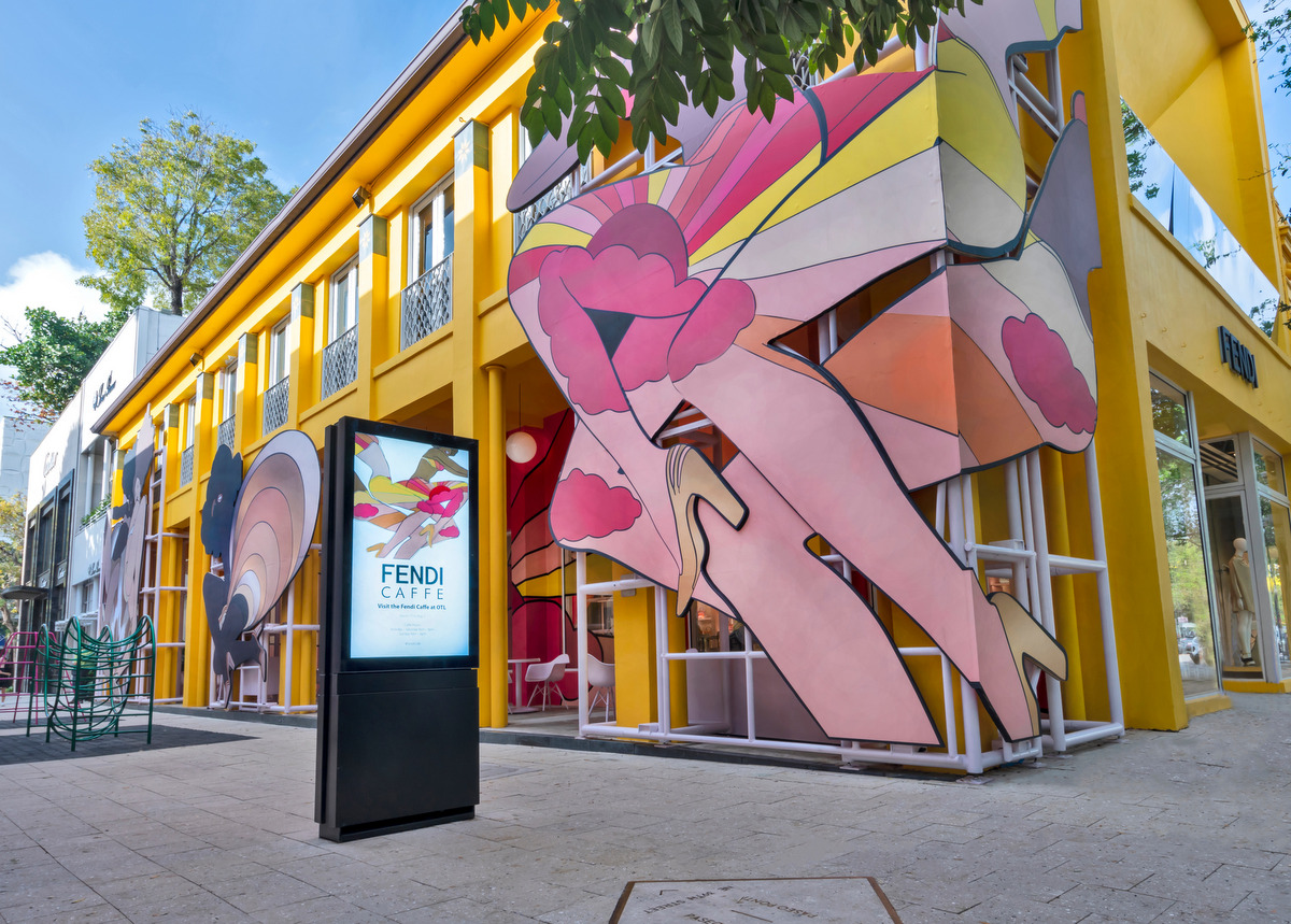 ‘Fendi Caffe’ regresa al corazón del vibrante Miami Design District