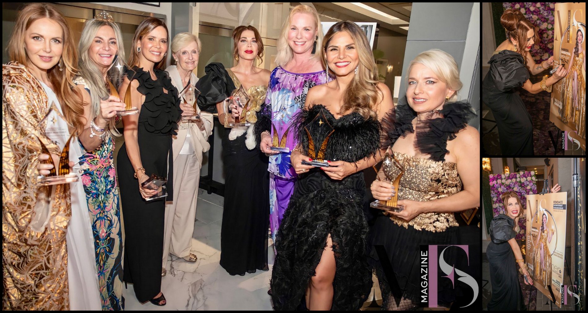 MFS Magazine Celebrates Its Women Empowerment Issue Awarding Cover Star Shireen Sandoval and Top Real Women in Fashion & Business 2022-23 with WE Awards