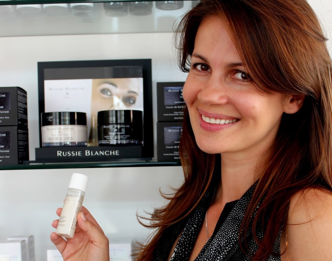 Julia Lemigova Launches Russie Blanche Cosmetics line in Miami