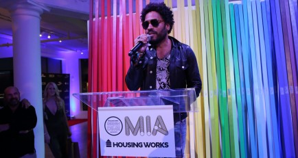 Lenny Kravitz Honored at Housing Works Event, Design on a Dime Miami‏