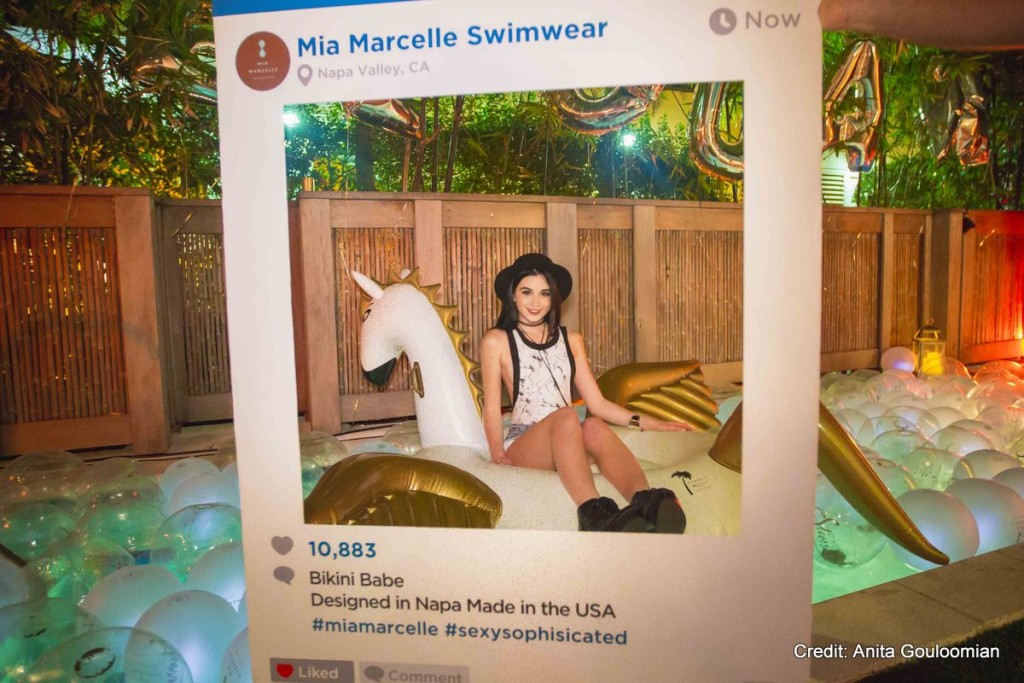 Mia Marcelle Sizzles with Private Bungalow Pool Party 