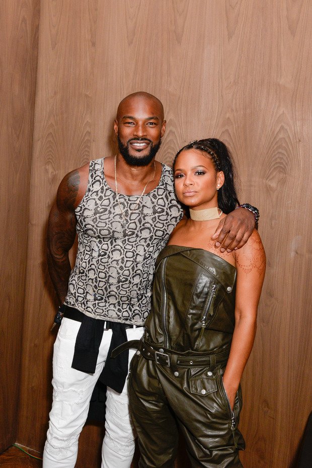 NEW YORK, NY - SEPTEMBER 13: Tyson Beckford and Christina Milian attend Interview & Topshop Celebrate the Interview September Issue on September 13, 2016 in New York City. (Photo by Presley Ann/Patrick McMullan via Getty Images)