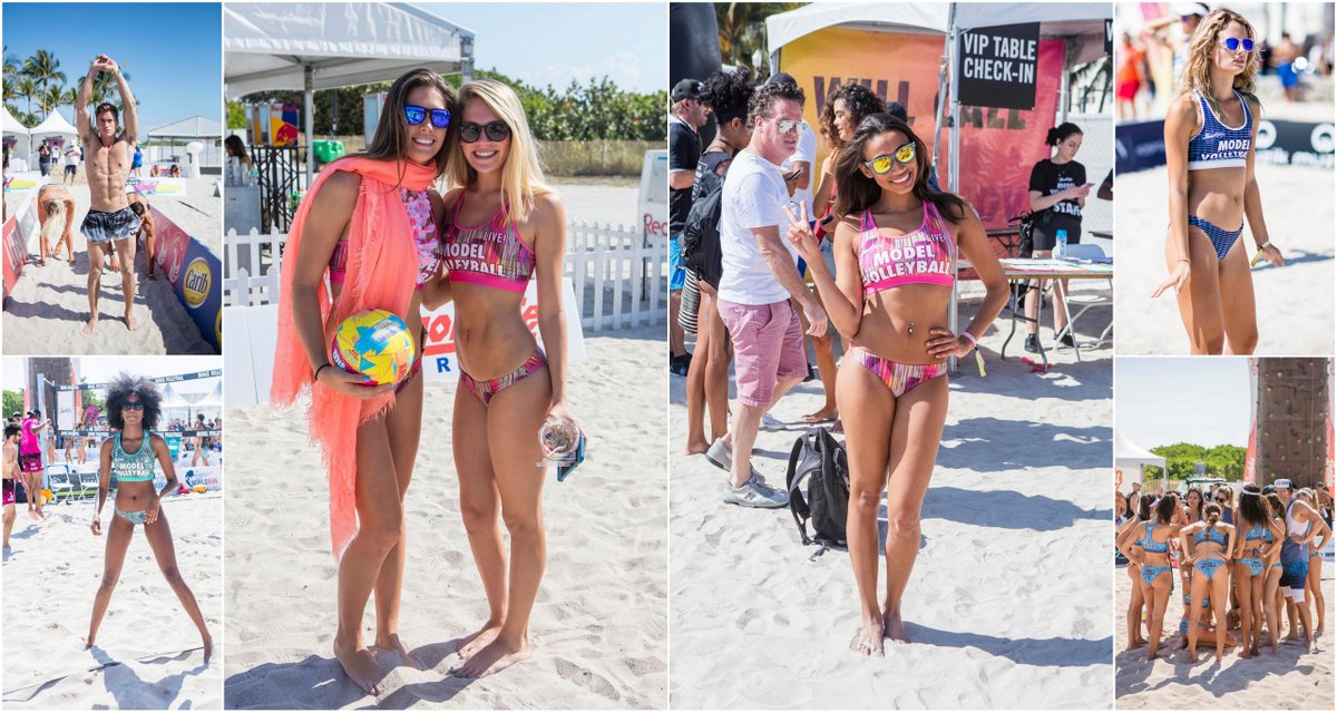 South Beach se llena de gente bella con el torneo ‘Model Volleyball 2017’