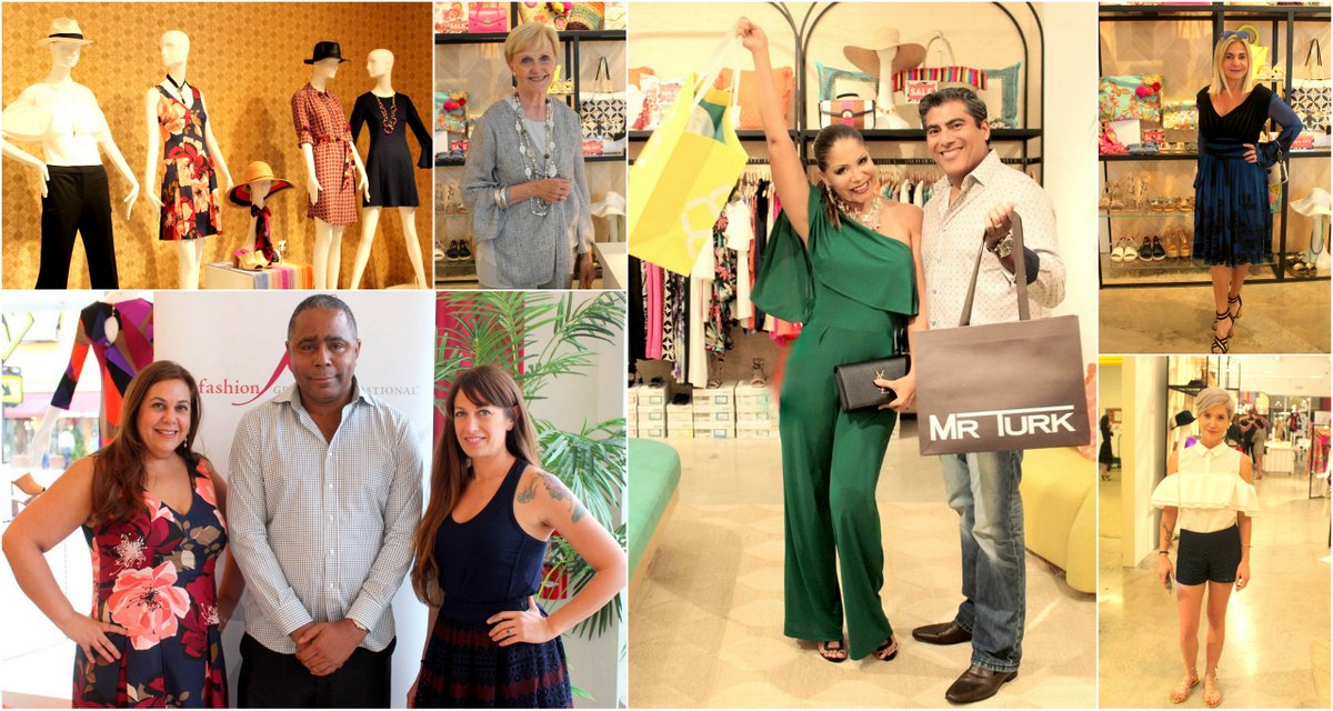 Trina Turk y Fashion Group International of South Florida unidos en una tarde de shopping