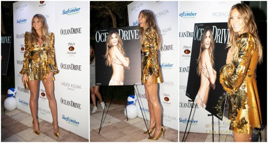 Ocean Drive Magazine Celebrates Its 25th Anniversary Swimsuit Double-Issue with Cover Star Heidi Klum