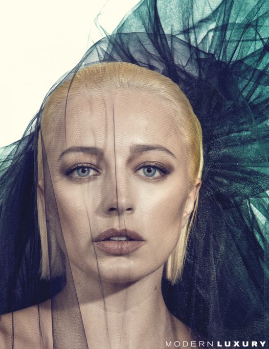 Fashion influencer Caroline Vreeland appears on the October cover of Ocean Drive magazine