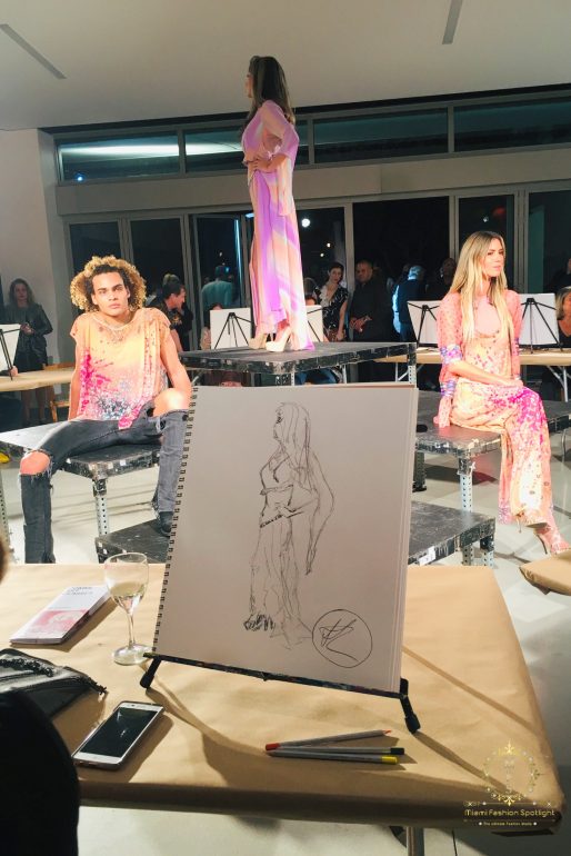 Session with Viviana Gabeiras at “Draw: A party with great lines” event
