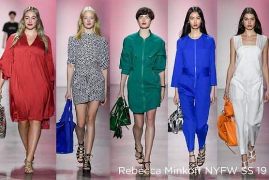 Pantone Color Trend Report New York Fashion Week Autumn/Winter 2019/2020