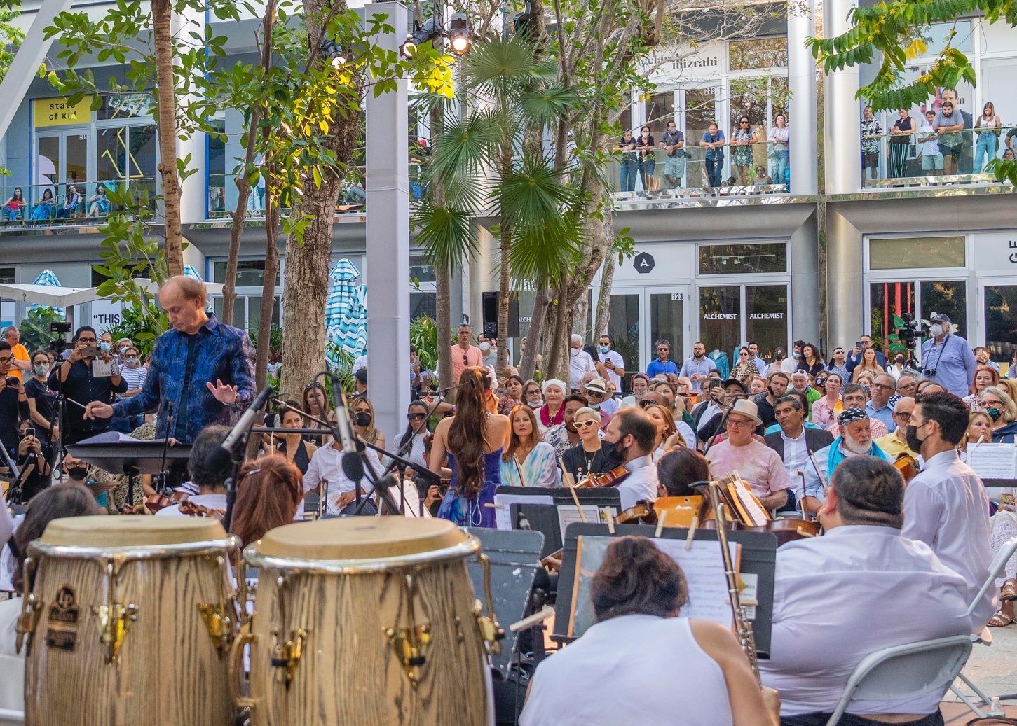 La Orquesta Sinfonica Presenta Concierto 'Music in Paradise' en el Miami Design District