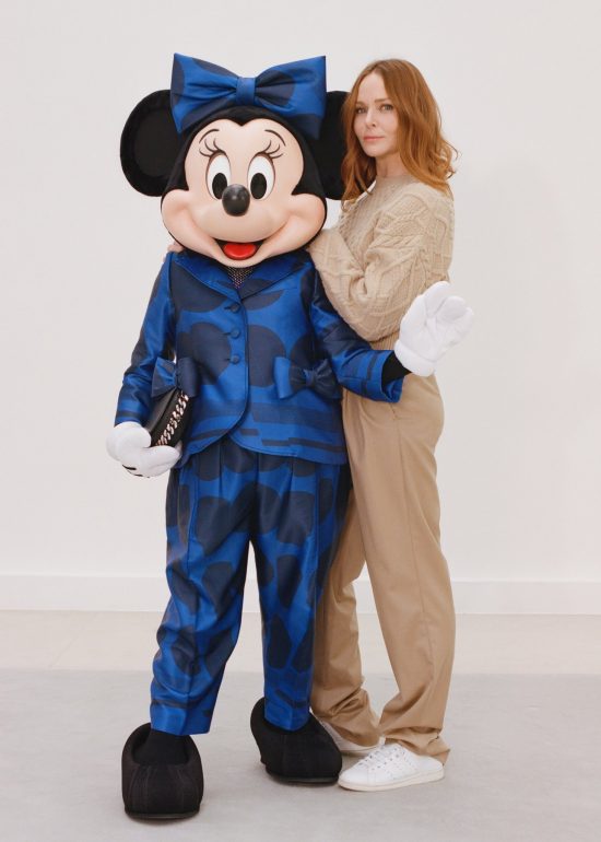 Minnie Mouse wears first-ever pantsuit to Stella McCartney Winter 2022 runway show, celebrating International Women’s Day