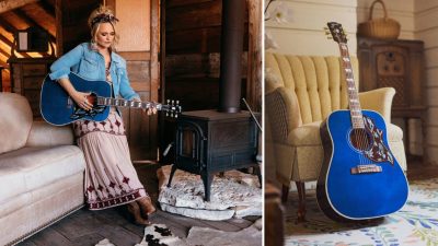 Gibson Launches Miranda Lambert Bluebird Acoustic Guitar
