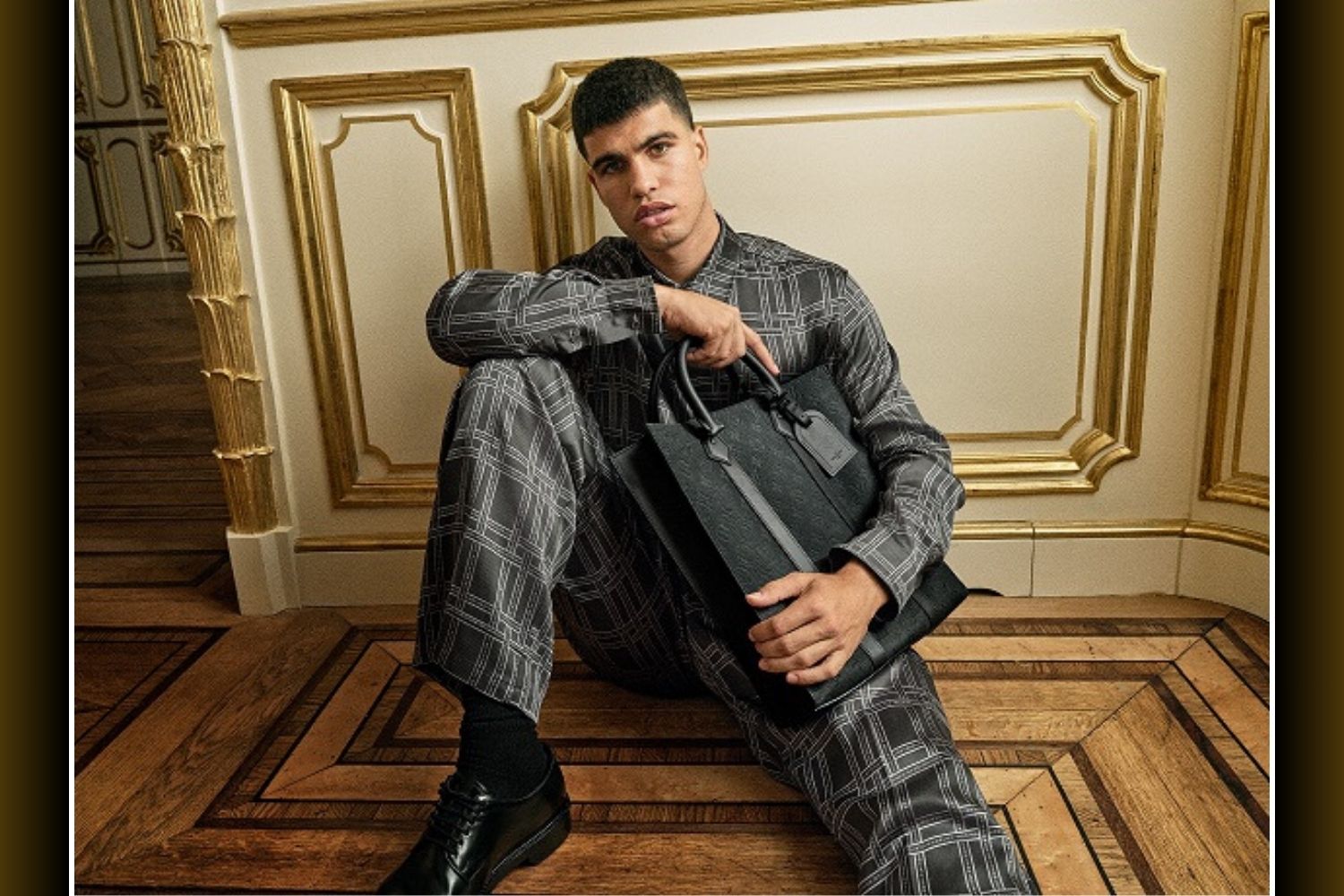 Louis Vuitton presents Carlos Alcaraz in its Men’s SS24 formalwear campaign – 7