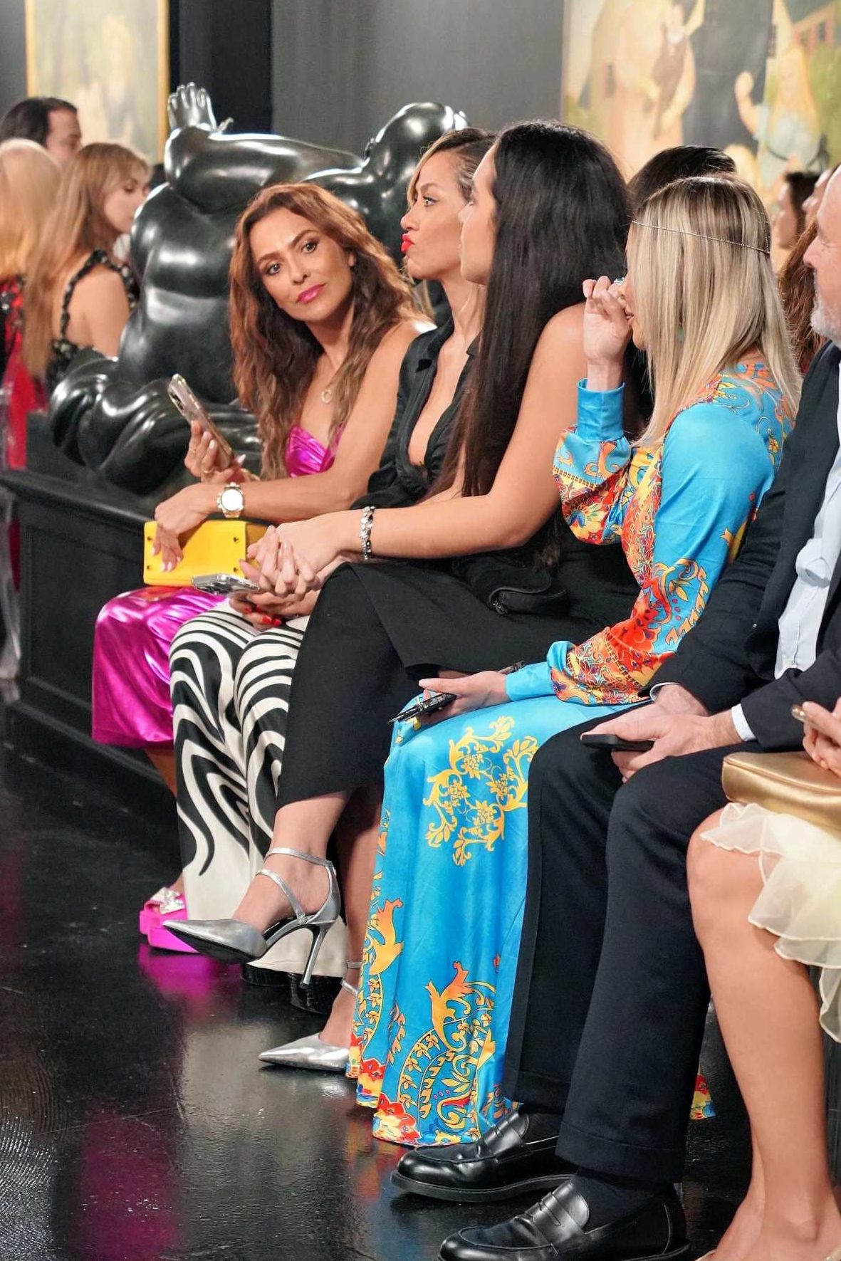 Glamour in the Front Row: VIPs and A-List Attendees at Agatha Ruiz de la Prada's Spectacular Show