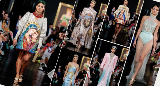 A Magnificent Ode to Opulence: Giannina Azar's "Renaissance" Reigns Supreme at Miami Fashion Week 2024