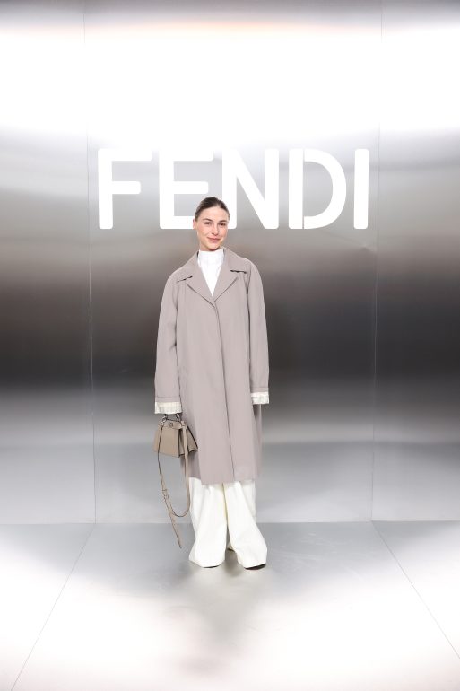 PARIS, FRANCE - JANUARY 25: Sophia Roe attends the Fendi Haute Couture Spring/Summer 2024 show as part of Paris Fashion Week  on January 25, 2024 in Paris, France. (Photo by Daniele Venturelli/Getty Images for Fendi)