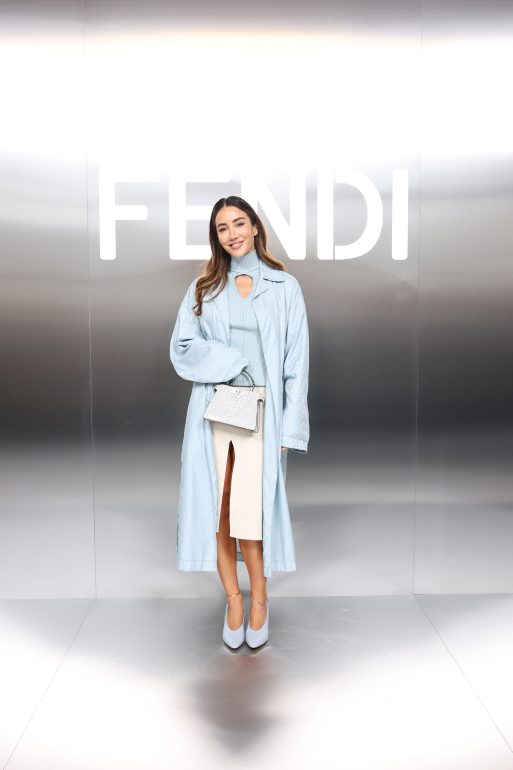 PARIS, FRANCE - JANUARY 25: Tamara Kalinic attends the Fendi Haute Couture Spring/Summer 2024 show as part of Paris Fashion Week  on January 25, 2024 in Paris, France. (Photo by Daniele Venturelli/Getty Images for Fendi)