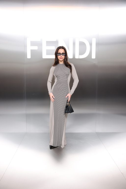 PARIS, FRANCE - JANUARY 25: Tessa Brooks attends the Fendi Haute Couture Spring/Summer 2024 show as part of Paris Fashion Week  on January 25, 2024 in Paris, France. (Photo by Daniele Venturelli/Getty Images for Fendi)