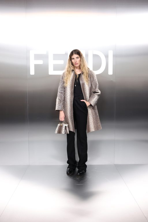 PARIS, FRANCE - JANUARY 25: Veronika Heilbrunner attends the Fendi Haute Couture Spring/Summer 2024 show as part of Paris Fashion Week  on January 25, 2024 in Paris, France. (Photo by Daniele Venturelli/Getty Images for Fendi)