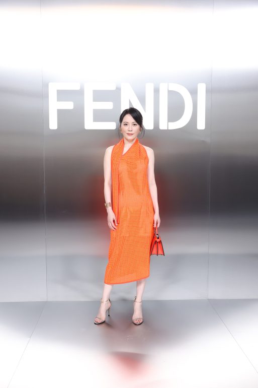PARIS, FRANCE - JANUARY 25: Yu Feihong attends the Fendi Haute Couture Spring/Summer 2024 show as part of Paris Fashion Week  on January 25, 2024 in Paris, France. (Photo by Daniele Venturelli/Getty Images for Fendi)