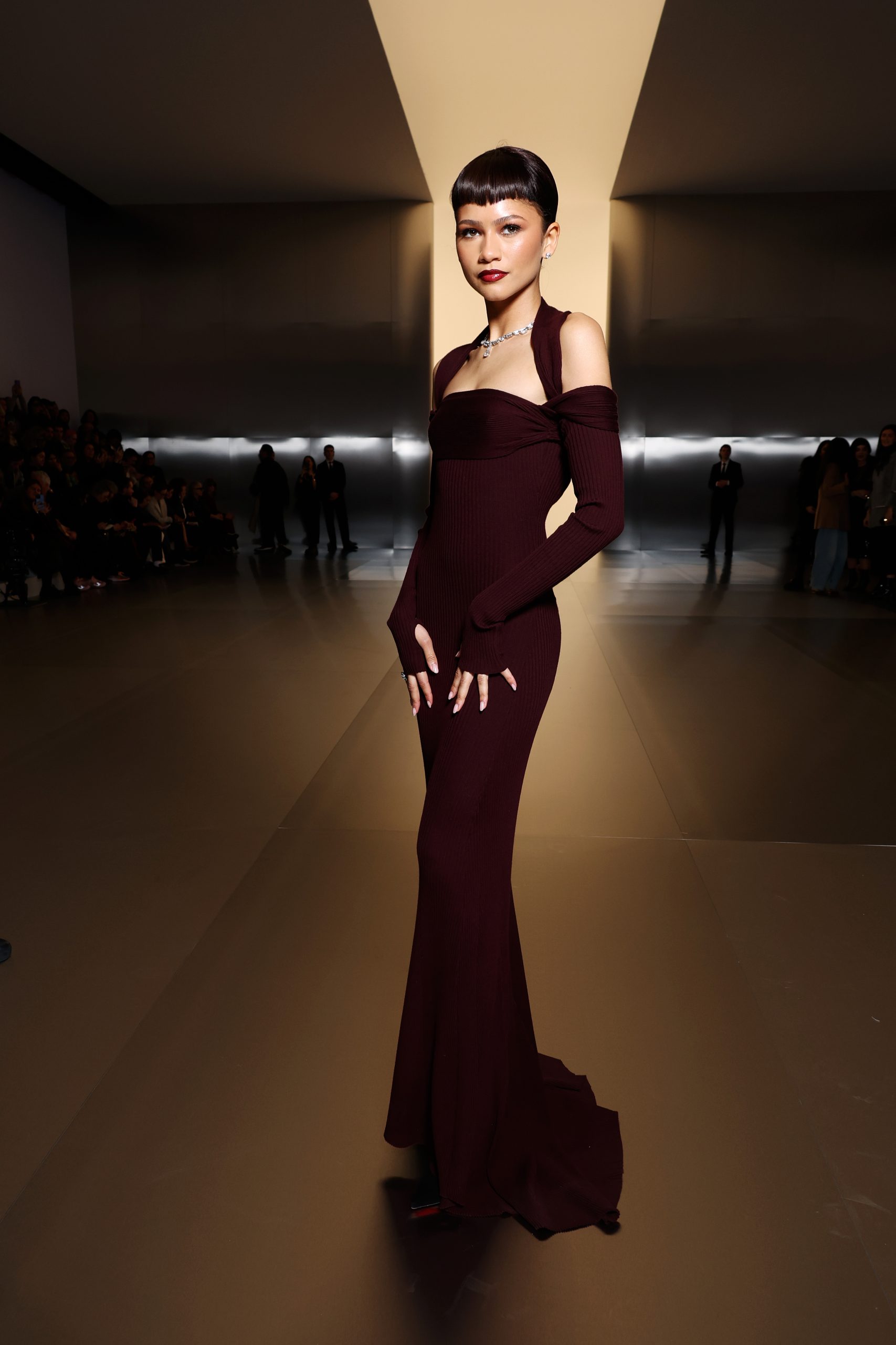 Fendi : Front Row – Paris Fashion Week – Haute Couture Spring/Summer 2024