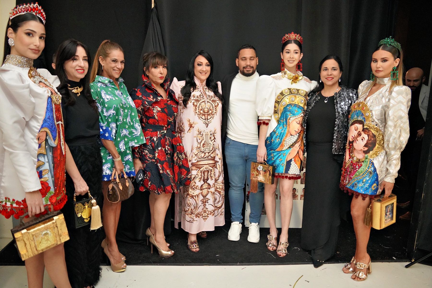 Front Row Fabulous: VIPs and Local Influencers Set the Scene Ablaze at Giannina Azar's Miami Fashion Week 2024 Showcase